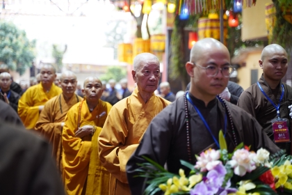 Đức Pháp chủ GHPGVN quang lâm Đại giới đàn Hà Nội năm 2023